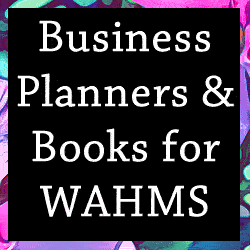 biz planners and books for wahms